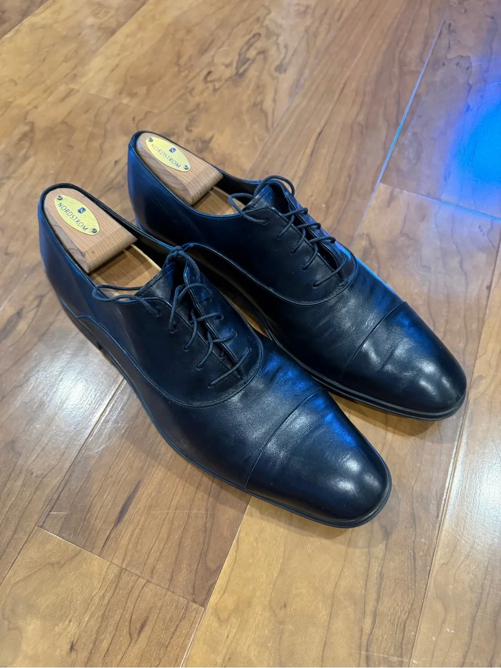 Men’s Black Ferragamo Size 9.5 D